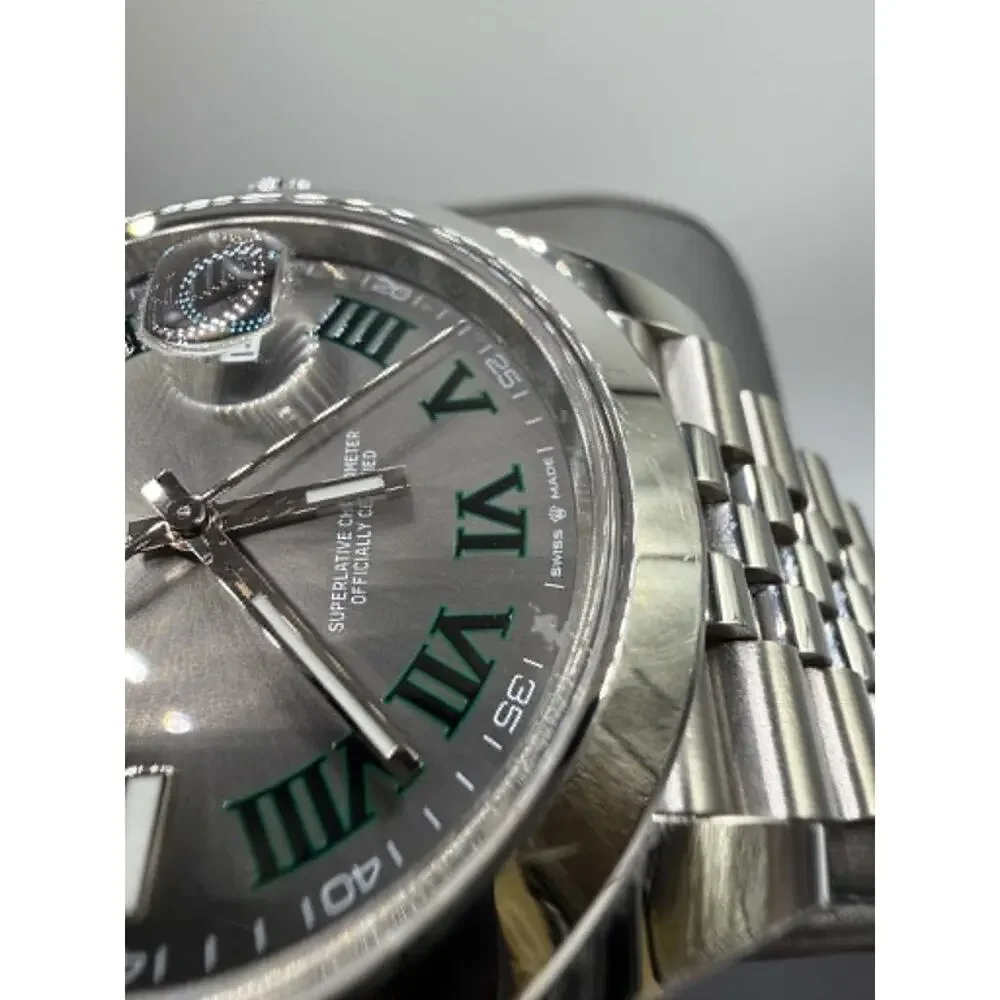 Rolex Datejust 41mm Wimbledon 126300 Smooth Bezel SPB-TS 363600